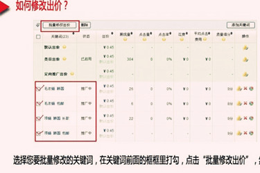 直通車關(guān)鍵詞出價技巧有哪些